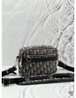CHRISTIAN DIOR SAFARI IN BEIGE WITH BLACK DIOR OBLIQUE JACQUARD