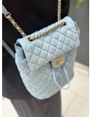 CHANEL URBAN SPIRIT BACKPACK IN LIGHT BLUE DENIM