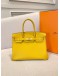 (LIKE NEW) HERMES BIRKIN 30 IN JAUNE AMBRE VEAU TOGO LEATHER -FULL SET-