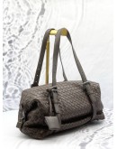 BOTTEGA VENETA MONTAIGNE HANDBAG IN DARK BROWN INTRECCIATO LEATHER