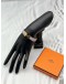 (LIKE NEW) HERMES CLIC H BRACELET IN GOLD PLATED WITH LILAC ENAMEL 