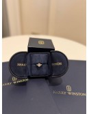 (UNUSED) HARRY WINSTON 1.09CT RING SIZE 55 IN 18K 750 WHITE GOLD WITH DIAMOND -FULL SET-