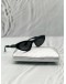 BALENCIAGA CAT EYE SUNGLASSES IN BLACK ACETATE