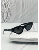BALENCIAGA CAT EYE SUNGLASSES IN BLACK ACETATE