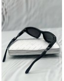 BALENCIAGA CAT EYE SUNGLASSES IN BLACK ACETATE
