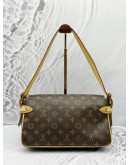 LOUIS VUITTON HUDSON PM SHOULDER BAG IN BROWN MONOGRAM CANVAS