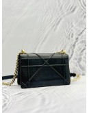 CHRISTIAN DIOR MEDIUM DIORAMA FLAP SHOULDER BAG IN BLACK LEATHER