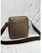 LOUIS VUITTON TROTTEUR BEAUBOURG MESSENGER BAG IN BROWN DAMIER EBENE CANVAS