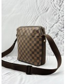 LOUIS VUITTON TROTTEUR BEAUBOURG MESSENGER BAG IN BROWN DAMIER EBENE CANVAS