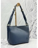 LOUIS VUITTON MANDARA PM SHOULDER BAG IN BLUE EPI LEATHER