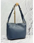 LOUIS VUITTON MANDARA PM SHOULDER BAG IN BLUE EPI LEATHER