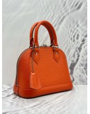 (LIKE NEW) LOUIS VUITTON ALMA BB IN ORANGE EPI LEATHER