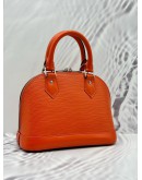 (LIKE NEW) LOUIS VUITTON ALMA BB IN ORANGE EPI LEATHER