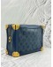 LOUIS VUITTON SOFT TRUNK IN BLUE MONOGRAM DENIM WITH LEATHER