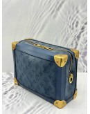 LOUIS VUITTON SOFT TRUNK IN BLUE MONOGRAM DENIM WITH LEATHER