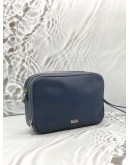 (LIKE NEW) BOSS BY HUGO BOSS CLUTCH IN BLUE LEATHER