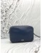 (LIKE NEW) BOSS BY HUGO BOSS CLUTCH IN BLUE LEATHER