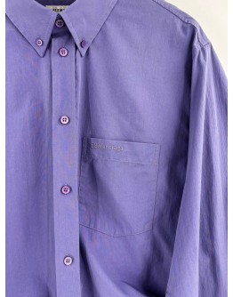 (LIKE NEW) BALENCIAGA SWING TWISTED POPLIN SHIRT 