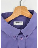 (LIKE NEW) BALENCIAGA SWING TWISTED POPLIN SHIRT 