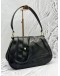 BALLY FLAP SHOULDER BAG IN BLACK LEATHER