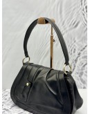 BALLY FLAP SHOULDER BAG IN BLACK LEATHER