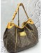 LOUIS VUITTON GALLIERA GM IN BROWN MONOGRAM CANVAS