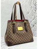 LOUIS VUITTON HAMPSTEAD GM IN BROWN DAMIER EBENE CANVAS