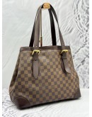 LOUIS VUITTON HAMPSTEAD GM IN BROWN DAMIER EBENE CANVAS