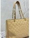 2013 CHANEL GST GRAND SHOPPING TOTE BAG IN BEIGE CAVIAR LEATHER