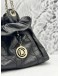 CHRISTIAN DIOR LE TRENTE HOBO BAG IN BLACK CANNAGE LAMBSKIN LEATHER