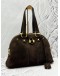 YSL SAINT LAURENT MUSE SHOULDER BAG IN DARK BROWN SUEDE LEATHER