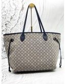 (CLEAR STOCK) LOUIS VUITTON NEVERFULL MM IN GREY MONOGRAM IDYLLE CANVAS 