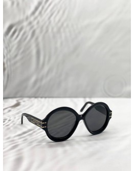 CHRISTIAN DIOR DIORSIGNATURE R1U SUNGLASSES IN BLACK ACETATE
