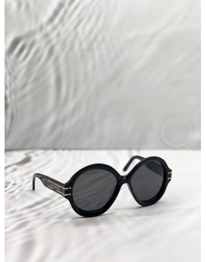 CHRISTIAN DIOR DIORSIGNATURE R1U SUNGLASSES IN BLACK ACETATE