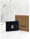 BURBERRY LOLA CARD HOLDER IN BLACK LEATHER