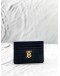 BURBERRY LOLA CARD HOLDER IN BLACK LEATHER