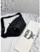(LIKE NEW) MCM FURSTEN BELT BAG IN BLACK EMBOSSED LEATHER