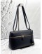 LORO PIANA EXTRA BAG L27 IN BLACK LEATHER