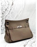 (LIKE NEW) HERMES JYPSIERE 34 IN ETOUPE TOGO LEATHER