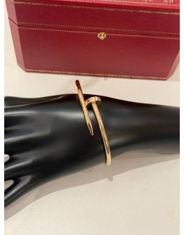 2023 CARTIER JUSTE UN CLOU BRACELET IN 18K 750 ROSE GOLD -FULL SET-