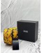 (LIKE NEW) VERSACE JEANS COUTURE BELT SIZE 95 IN GOLD BAROQUE PRINTED WITH BLACK LEATHER