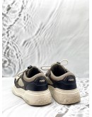 FENDI FORCE TRAINER SNEAKERS SIZE 7 IN BEIGE WITH BROWN COLORWAY