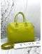 FURLA ALLEGRA TOTE BAG IN NEON YELLOW LEATHER