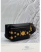 VERSACE MEDUSA TRIBUTE BELT BAG IN BLACK LEATHER