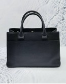 (CLEAR STOCK) (LIKE NEW) CHANEL NEO EXECUTIVE SMALL TOTE BAG IN BLACK CAVIAR LEATHER 