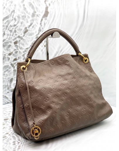 LOUIS VUITTON ARTSY MM IN BROWN MONOGRAM EMPREINTE LEATHER