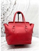 (LIKE NEW) HERMES TOOLBOX 26 IN RED SWIFT LEATHER