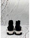 BALENCIAGA SPEED 2.0 TRAINER SNEAKERS SIZE 42 IN BLACK KNIT FABRIC