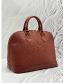 LOUIS VUITTON ALMA PM IN BROWN EPI LEATHER