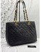 CHANEL GST GRAND SHOPPING TOTE BAG IN BLACK CAVIAR LEATHER